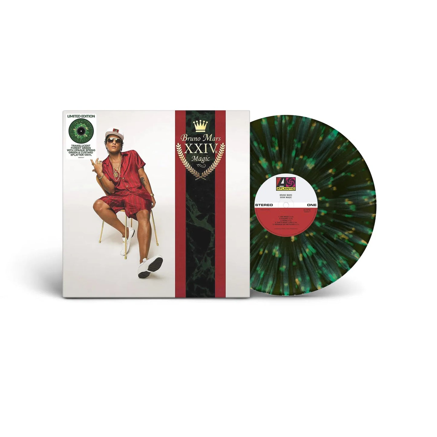 24K Magic [Limited Green & Custard Splatter Vinyl] LP