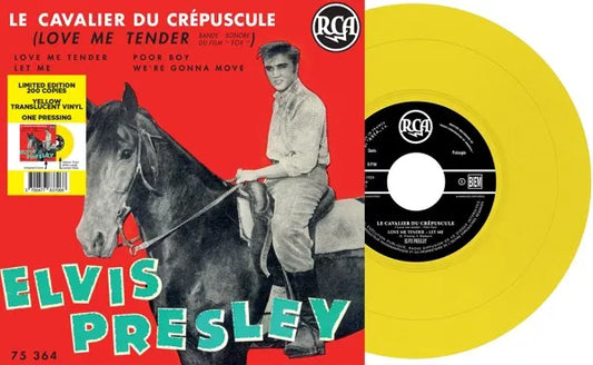 Le Cavalier Du Crepusculte (Love Me Tender) [Limited Edition Yellow Vinyl] 7" EP