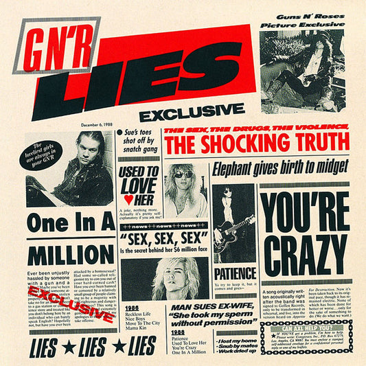 G N' R Lies CD